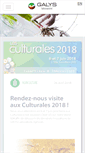 Mobile Screenshot of galys-laboratoire.fr
